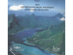 POLYNESIE FRANCAISE 2001 COFFRET SERIE 8 MONNAIES BRILLANT UNIVERSEL