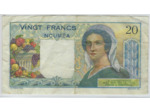 NOUVELLE CALEDONIE NOUMEA 20 FRANCS NON DATE (1954-58) SERIE H.112 TTB