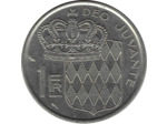 MONACO 1 FRANC 1960 TTB N2