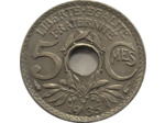 FRANCE 5 CENTIMES LINDAUER 1935 SUP/NC (G170)