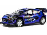Solido 1:18 Ford Puma RALLY1 Hybrid Blue #9 SERDERIDIS/MICLOTTE Rally Kenya