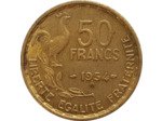 FRANCE 50 FRANCS GUIRAUD 1954 B TTB+ (G880)