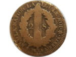 FRANCE LOUIS XVI 2 SOLS FRANÇAIS 1792 BB (Strasbourg) 23gr93 TB-