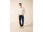 Jean droit David  denim de coton SAINT JAMES