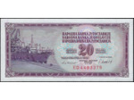 YOUGOSLAVIE 20 DINARA 4-11-1981 SERIE ED NEUF (W88b)