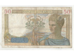 FRANCE 50 FRANCS CERES 14/03/1940 TB+ T.12902
