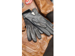 GH0805 Gants touch homme cuir agneau noir, marron