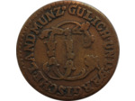 ALLEMAGNE (duché de Juliers-Berg) 1/4 STUBER 1775 TB+ (KM205)