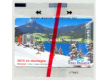 TELECARTE NSB 50 UNITES 04/97 SKI FRANCE F731