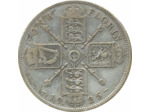 GRANDE BRETAGNE 1 FLORIN (2 SHILLING) GEORGES V 1925 TB+