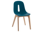 Chaise bois et polyuréthane WOODY