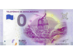 ESPAGNE 2019-1 TELEFERICO DE BENALMADENA BILLET SOUVENIR 0 EURO TOURISTIQUE NEUF