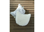 Doudou pour chat - Tête de chat