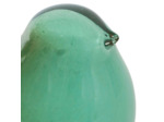 Presse papier oiseau verre vert 13x8x9cm