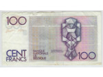 BELGIQUE 100 FRANCS NON DATE (1982-94) SIGNATURE 5 ET 14 TTB 895