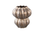 Vase rond bronze en céramique 27cm