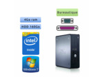 Dell Optiplex 760 - Windows 7 - 3Ghz 4Go 160Go - Port Serie et Parallele - Ordinateur Tour Bureautique PC