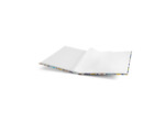 CLASSEUR HOBBY DIN A4 16 PAGES BLANCHES AVEC MOTIFS DE TIMBRES 339105