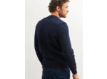 Pull marin uni Cancale 100% laine SAINT JAMES