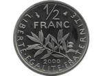 FRANCE 1/2 FRANC ROTY 2000 BE