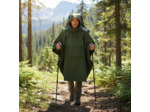 Poncho Tarp Softshell Outbreak vert : protection randonnée respirante et déperlante