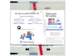 TELECARTE NSB 50 UNITES 04/98 PARIS COUPE DU MONDE FRANCE 98 F854