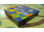 Tableau 3D 20x20cm "Hello Kitty #1"
