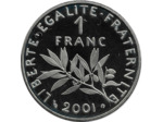 FRANCE 1 FRANC ROTY 2001 BE