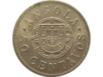ANGOLA 50 CENTAVOS 1922 TTB+ (W65)