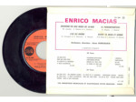 45 Tours ENRICO MACIAS "EL PROMPOMPERO" / "SOUVIENS TOI DES NOELS DE LA BAS"