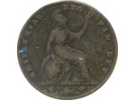 GRANDE BRETAGNE 1 FARTHING VICTORIA 1857 TTB