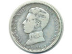ESPAGNE 1 PESETA 1904 SMV ALFONSO XIII TB+ (W721)