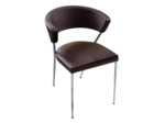 Chaise PRISCA Marron