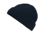 Bonnet en tricot fourré
