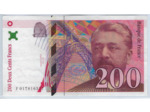 FRANCE 200 FRANCS EIFFEL 1996 ALPHABET F SUP