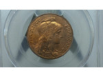 FRANCE 5 CENTIMES DUPUIS 1906 PCGS MS64 RD (FDC)