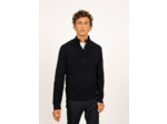 Pull col montant zippé Loup de mer