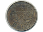PORTUGAL 5 ESCUDOS 1947 TTB (W581)