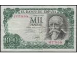 ESPAGNE 1000 PESETAS 17-09-1971 SERIE 3Y TTB (W154)