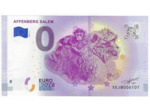 ALLEMAGNE 2019-4  AFFENBERG SALEM SINGES BILLET SOUVENIR 0 EURO TOURISTIQUE