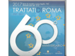 ITALIE 2017 SERIE 10 MONNAIES 60 eme ANNIVERSAIRE TRAITE DE ROME  B.U