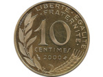 FRANCE 10 CENTIMES LAGRIFFOUL 2000 BE