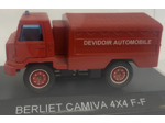 BERLIET CAMIVA 4X4 F-F POMPIER DEVIDOIR 1/50 BOITE