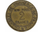 FRANCE 2 FRANCS DOMARD 1920 TB+