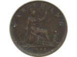 GRANDE BRETAGNE 1 FARTHING VICTORIA 1881 TTB