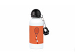 Gourde aluminium "Raquette de tennis" - Personnalisable
