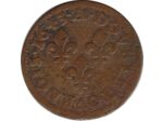 LOUIS XIII (1610-1643) DOUBLE TOURNOIS 1643 A (Paris) TB