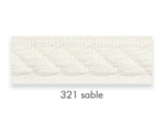 Galon plat 14mm 42045 sable 321