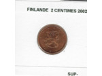 FINLANDE 2002 2 CENTIMES SUP-