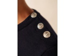 Pull marin rayé Marée 100% laine mérinos SAINT JAMES